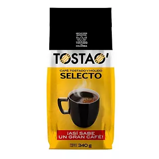 Cafe Tostao Selecto Molido 340gr