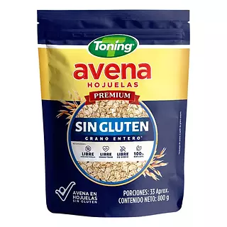 Avena Toning Sin Gluten 800g