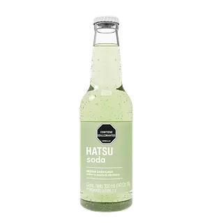 Soda Hatsu Sandia Y Albahaca 310ml