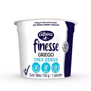 Yogurt Griego Finesse Triple Zero 150g