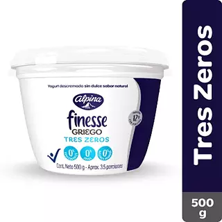 Yogurt Griego Finesse Triple Zero 500g