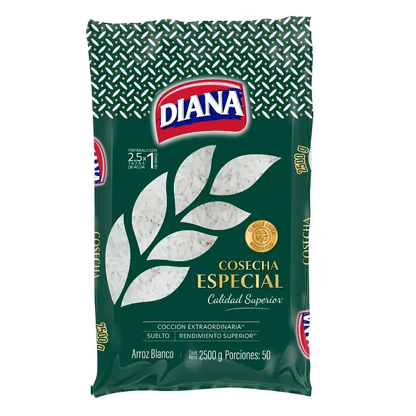 Arroz Diana Cosecha Especial 2.5k