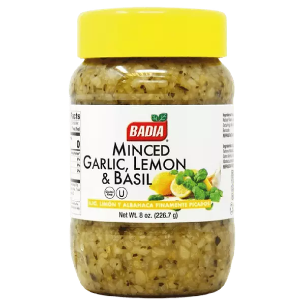 Ajo Picado Badia Limon Albahaca 226.7g
