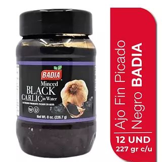 Ajo Picado Negro Badia 226.7g
