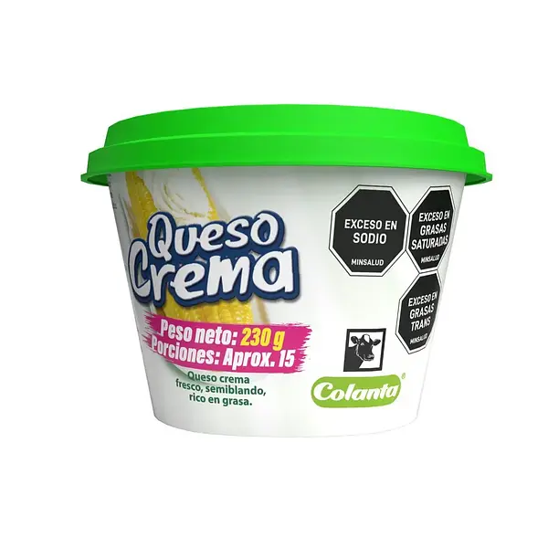 Queso Crema Colanta X 230gr