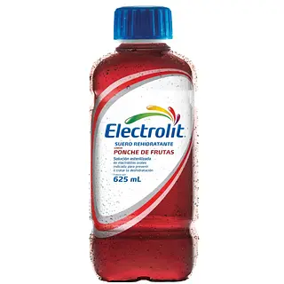 Suero Reidratante Elecltrolic Ponche De Frutas 625ml