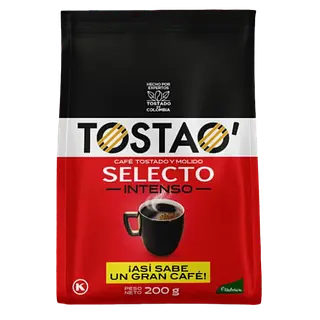Cafe Tostao Selecto Intenso 200g