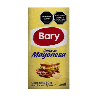 Mayonesa Bary 80g