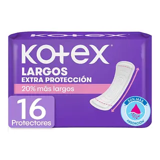 Protector Kotex Largo 16 Und