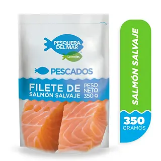 Salmon Filete Pesquera Del Mar 350gr
