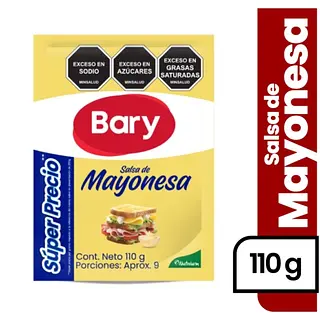Mayonesa Bary Doypack 110g