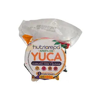 Arepa Nutriarepa De Yuca Con Semillas 480g