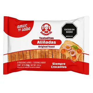Tostada Susanita Aliñada 250g