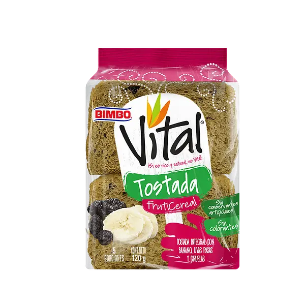 Tostadas Vital Fruticereales 120g