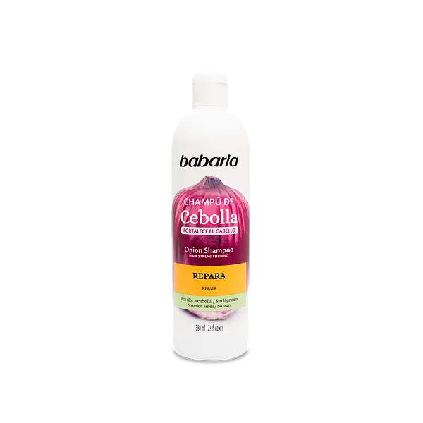 Shampoo Babaria Con Cebolla Reparacion 380ml
