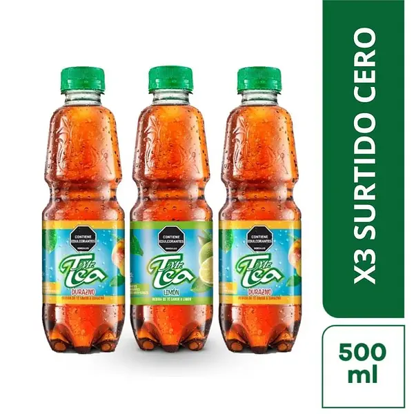 Bebida Mr Tea Light Surtido 3*500ml
