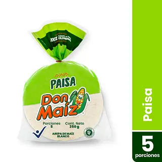 Arepa Paisa Don Maiz 350g