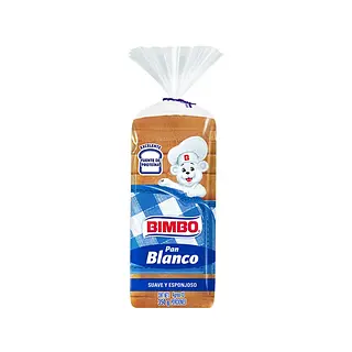 Pan Bimbo Blanco Suave Y Esponjoso 350g
