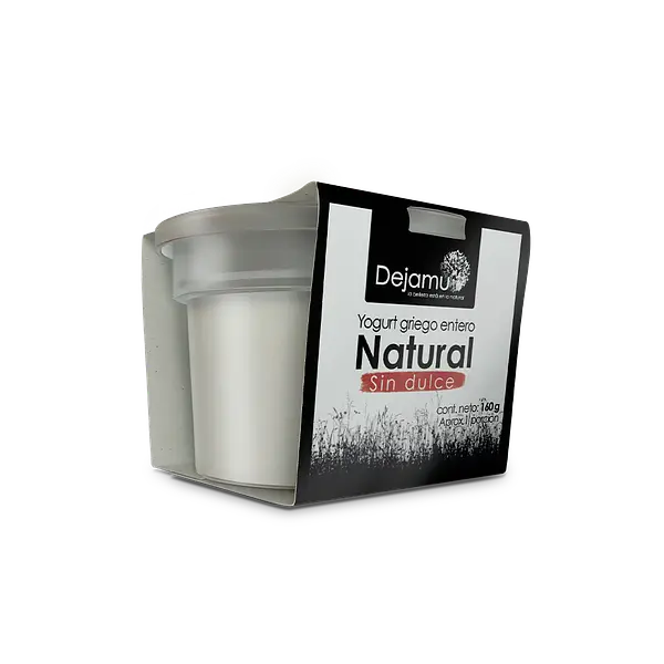 Yogurt Griego Dejamu Natural 160g