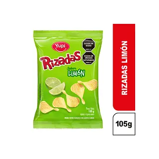 Papa Rizada Limon 150g