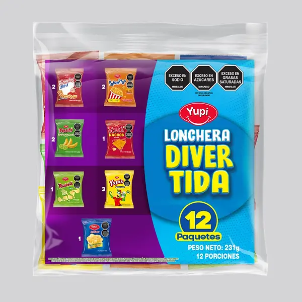 Lonchera Divertida Yupi 231g