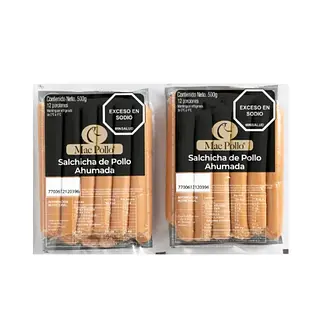 Salchicha Clásica 1000gr Mac Pollo