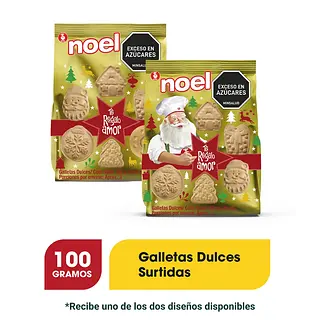 Galleta Navidad Noel Bolsa 100g