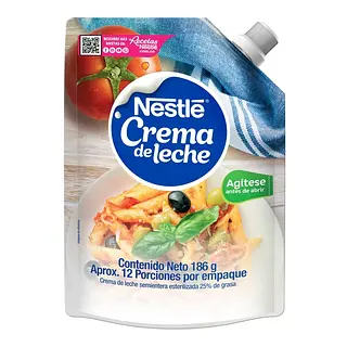 Nestle Crema De Leche 186gr Doypack