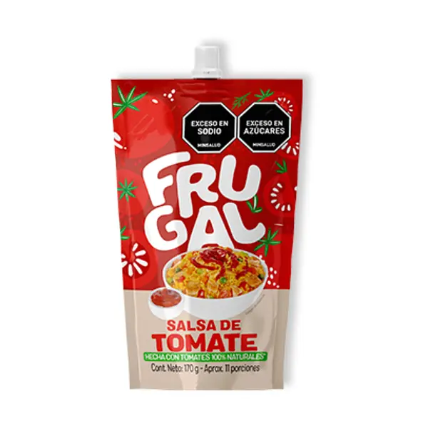 Salsa De Tomate Frugal Doypack 170g