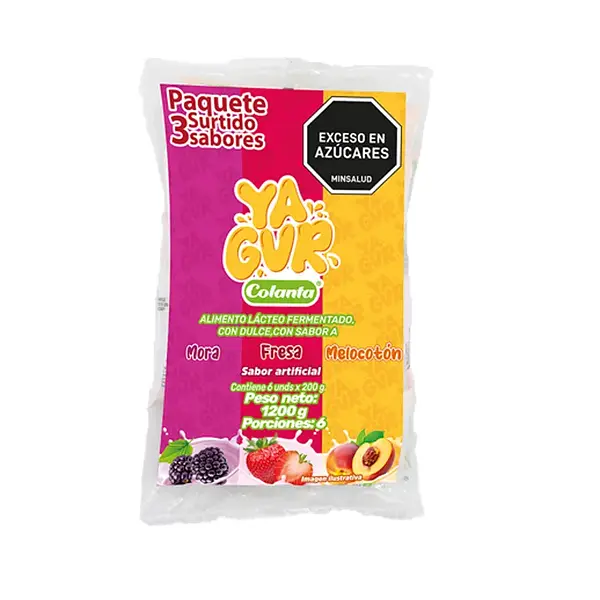 Alimento Lacteo Yagurt 6*200g