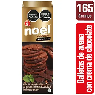 Galleta Noel De Avena Y Chocolate 165g