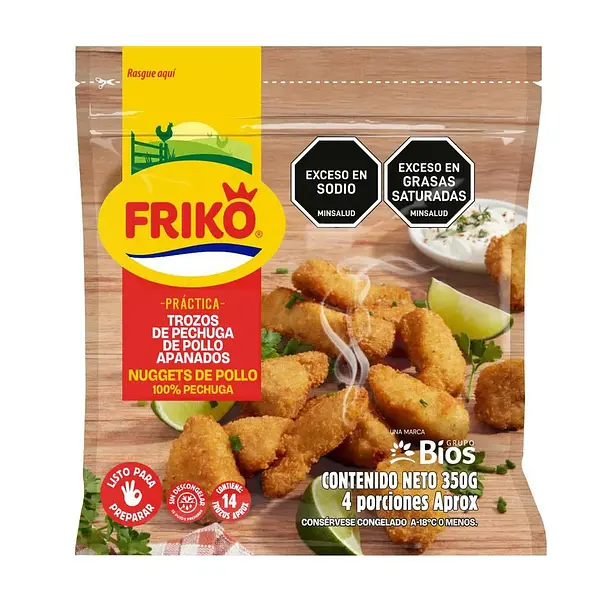 Trozos De Pechuga Friko 350g