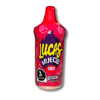 Paleta De Caramelo Lucas Muecas Cereza 24g