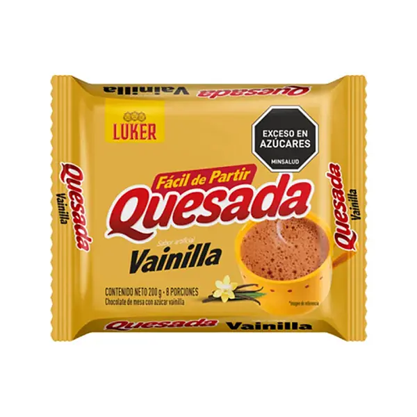 Chocolate Quesada Vainilla 200g