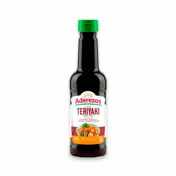 Salsa Aderezos Teriyaki Pet 220g