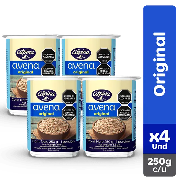 Avena Alpina Original Fourpack 250g