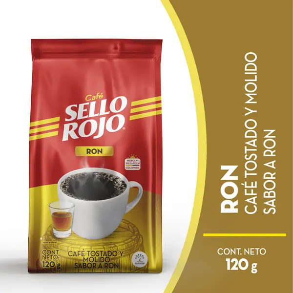 Cafe Sello Rojo Ron 120g