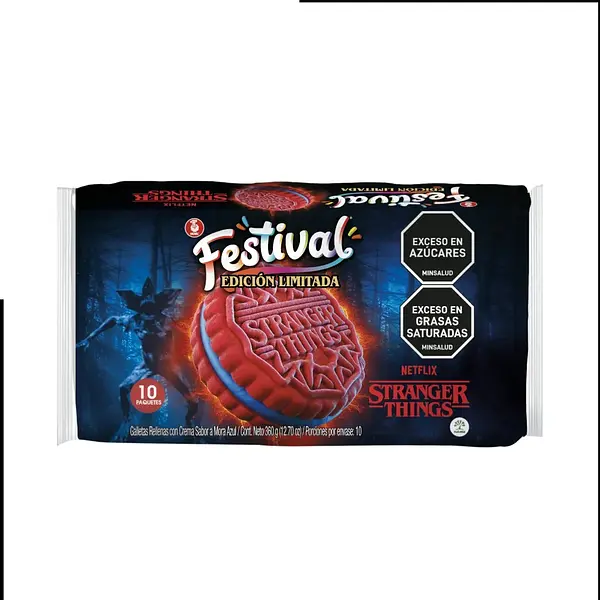 Galleta Festival Stranger Things 10*36g