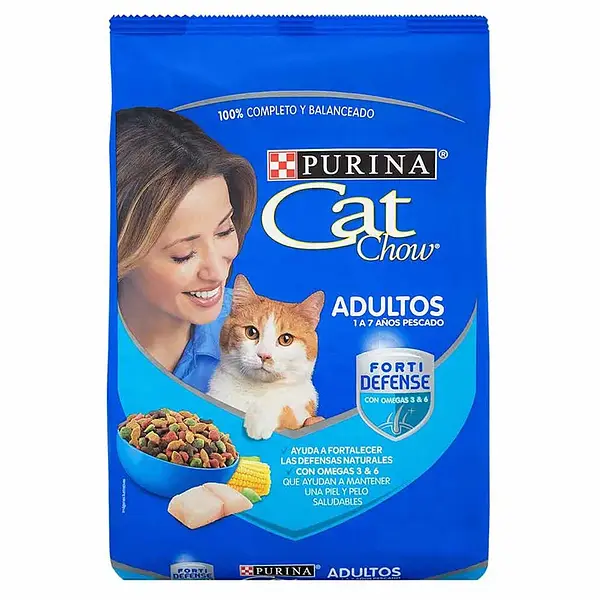 Alimento Para Gatos Cat Chow Adultos Pescado 1.5k