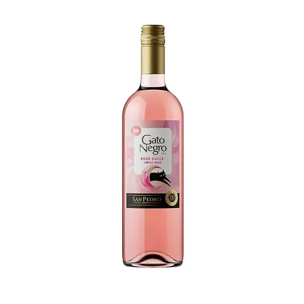 Vino Gato Negro Rose Dulce 750ml