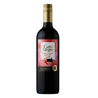 Vino Gato Negro Tinto Sweet Red 750ml
