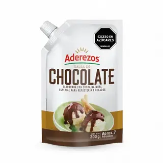 Salsa Aderezos De Chocolate 200g