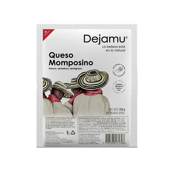Queso Dejamu Momposino 250g