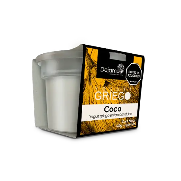 Yogurt Griego Dejamu Coco 160g