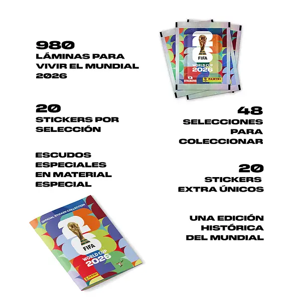 Panini Caja De Sobres Copa Mundial 2026