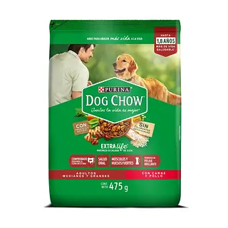Purina Dog Chow Adulto Razas Medianas Y Grandes 475g