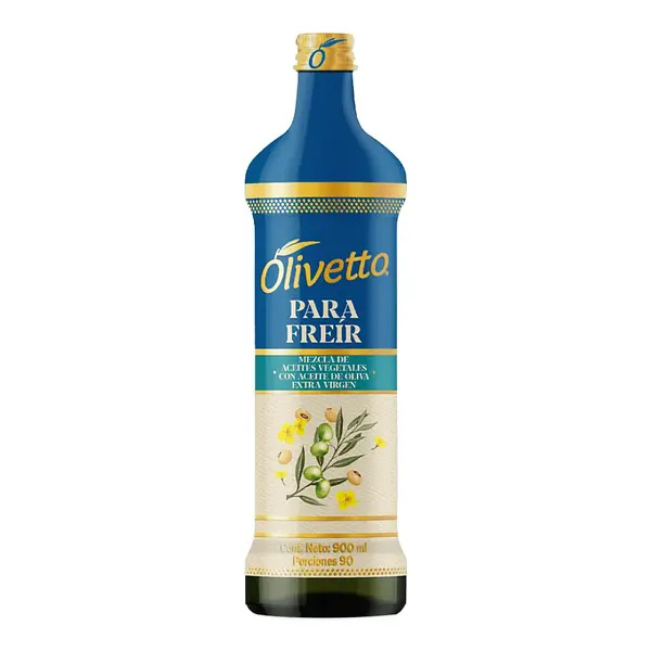 Aceite De Oliva Para Freir Olivetto 900ml