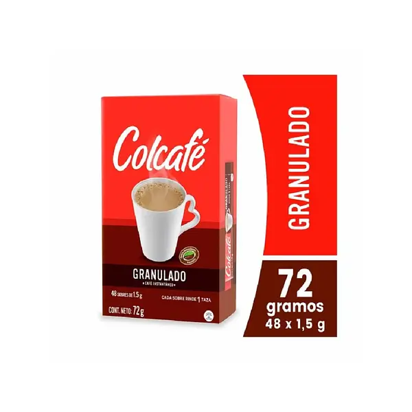 Cafe Colcafe Granulado 1.5 Stick X 30
